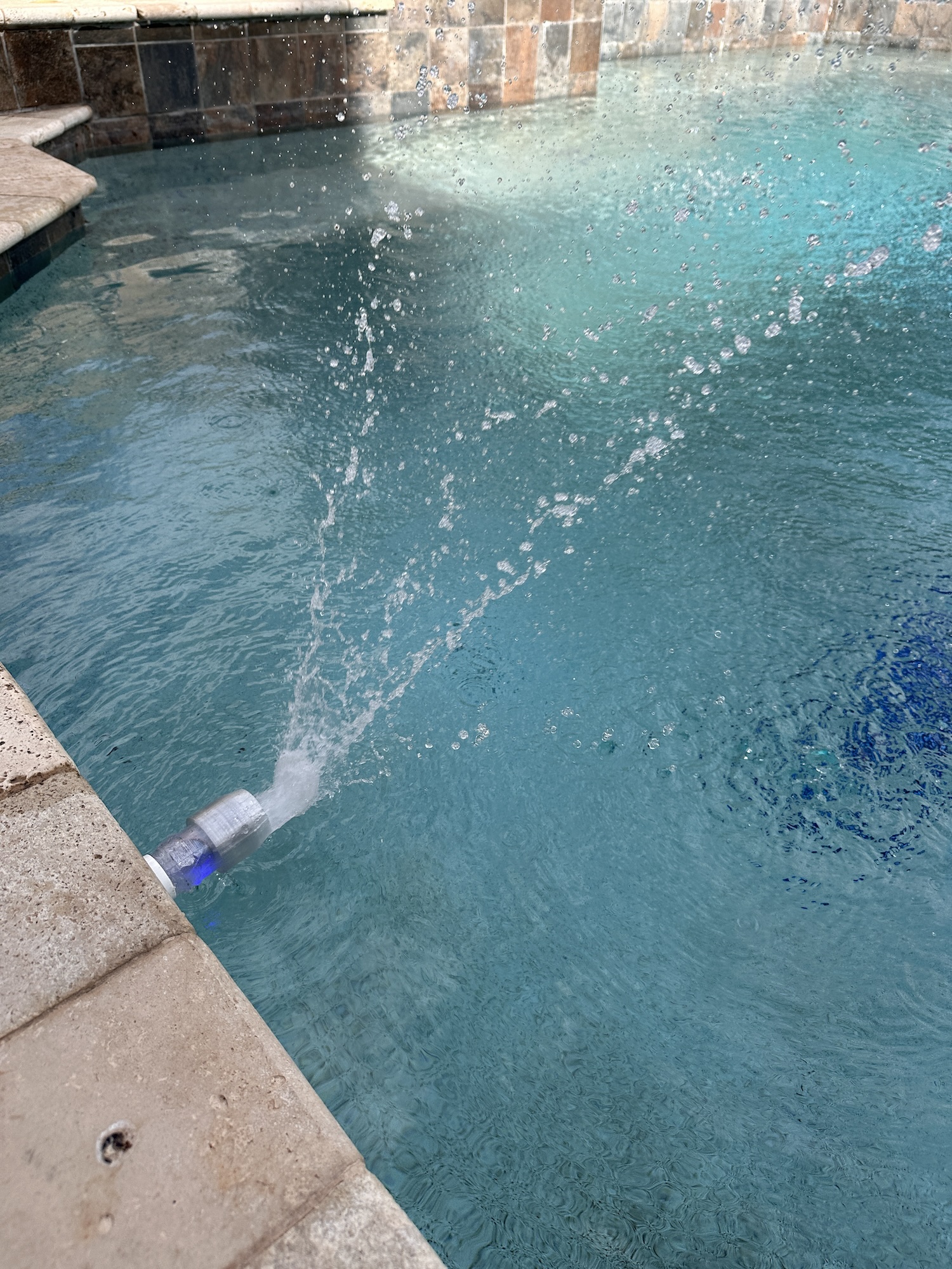 FlowGlow LED Light Pool Aerator 3/4 Inch Universal Fit - Image 2