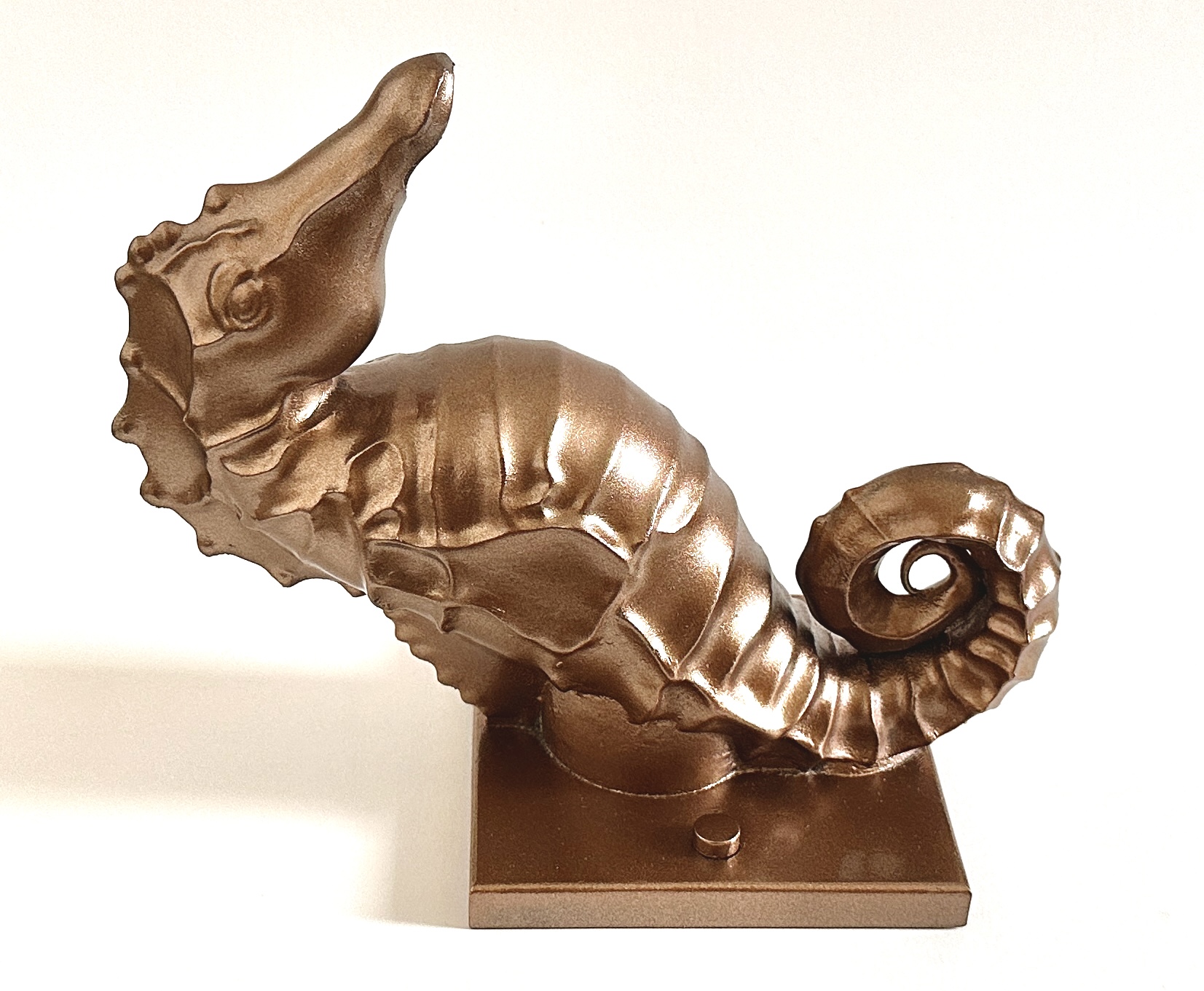 Seahorse Scupper – Luxury Sheer Descent Scupper Spillway Water Feature - Image 2