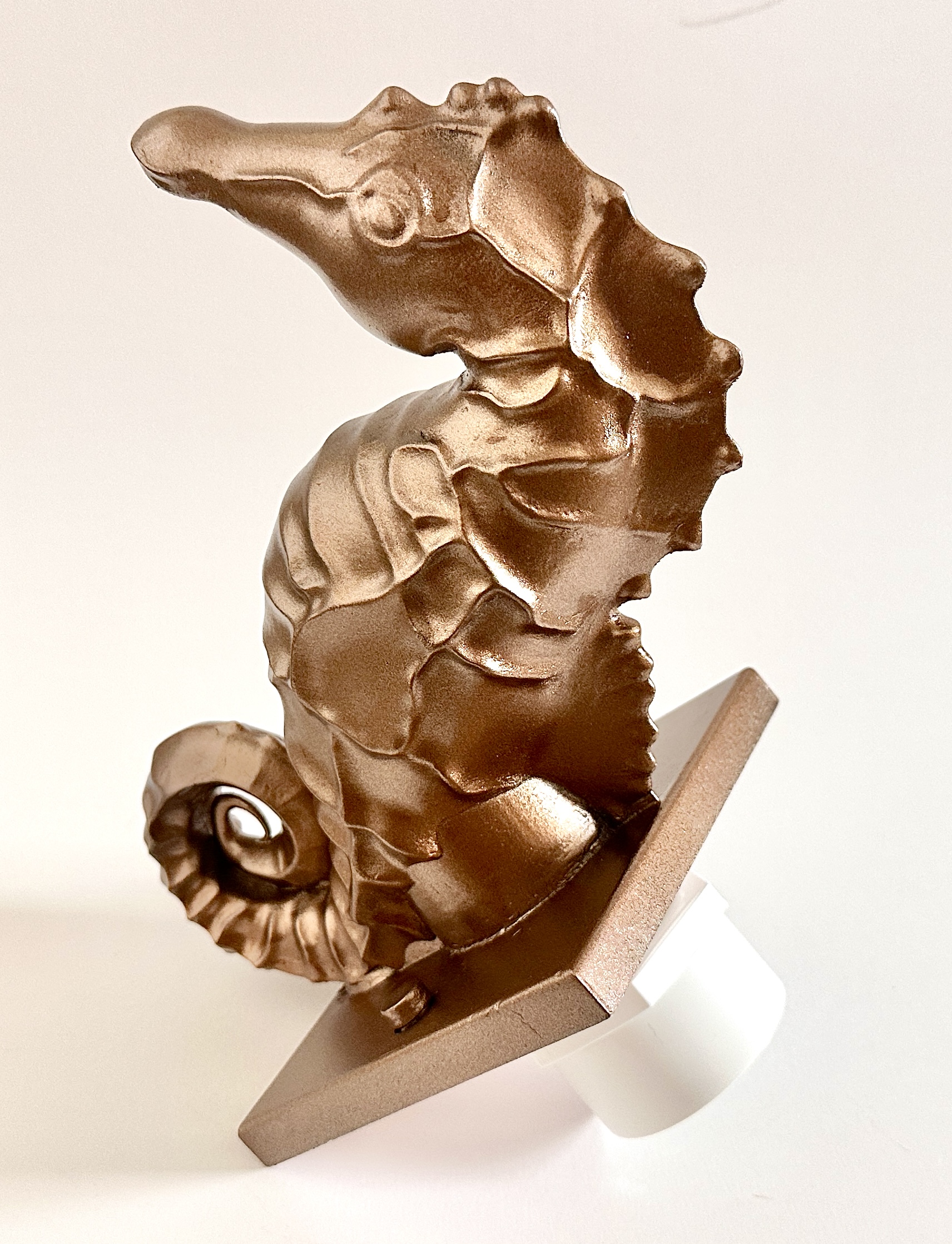 Seahorse Scupper – Luxury Sheer Descent Scupper Spillway Water Feature - Image 6