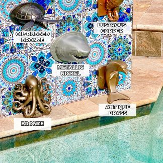 Custom Scupper Pool Fountain Design Service - Includes Design and Scupper