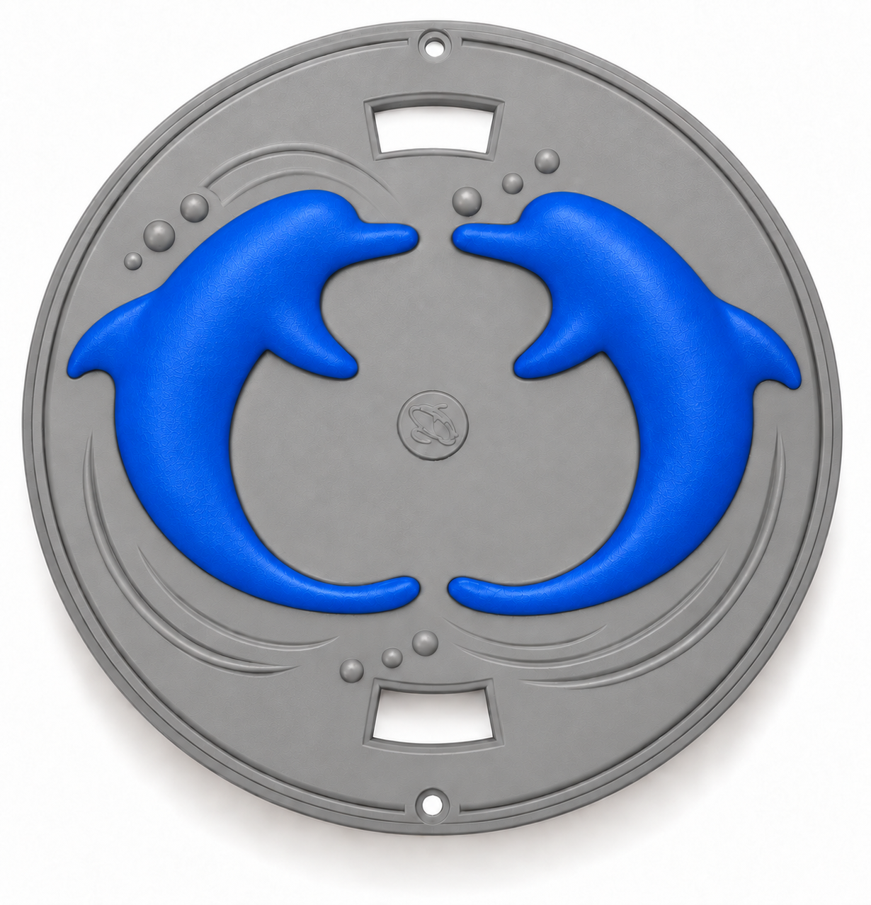 Dolphin Pool Skimmer Lid 9-7/8" Round – Decorative Cover – Non-Load-Bearing – Coastal Pool Deck Decor by Artista Pools® - Image 3